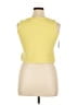 St. John Collection Yellow Sleeveless Top Size XL - photo 2