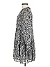 Elan 100% Polyester Animal Print Gray Black Casual Dress Size M - photo 5