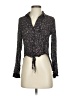 Bella Dahl 100% Rayon Black Long Sleeve Blouse Size XS - photo 1