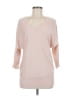 Roz & Ali Pink Pullover Sweater Size M - photo 1