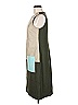 W by Worth 100% Polyester Color Block Green Casual Dress Size 8 - photo 5