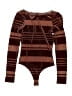 Blanc Brown Bodysuit Size S - photo 1