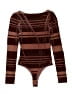 Blanc Brown Bodysuit Size S - photo 2