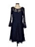 Studio One 100% Nylon Blue Cocktail Dress Size 14 - photo 1