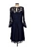 Studio One 100% Nylon Blue Cocktail Dress Size 14 - photo 2
