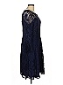 Studio One 100% Nylon Blue Cocktail Dress Size 14 - photo 4
