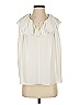 Kate Spade New York 100% Polyester Ivory Sleeveless Blouse Size XS - photo 1