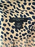 Ann Taylor 100% Polyester Animal Print Brown Casual Dress Size XS - photo 6