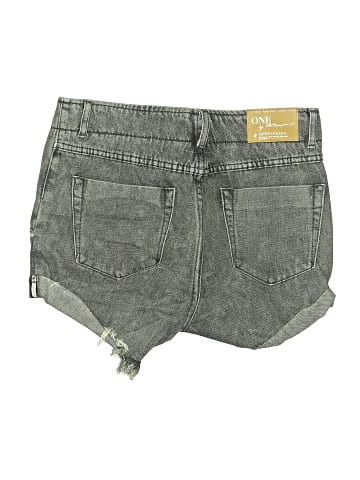 One by One Teaspoon Denim Shorts (view 2)