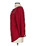 Papermoon 100% Polyester Burgundy 3/4 Sleeve Blouse Size L (petite) - photo 5