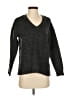 MICHAEL Michael Kors Metallic Gray Pullover Sweater Size S - photo 1