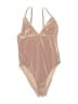 Out From Under Tan Bodysuit Size S - photo 1