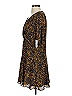 Jessica Simpson 100% Polyester Paisley Brown Cocktail Dress Size 4 - photo 5