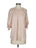 Current Air 100% Polyester Pink Tan 3/4 Sleeve Blouse Size XS - photo 1