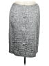 Albert Nipon Silver Casual Skirt Size 6 - photo 1