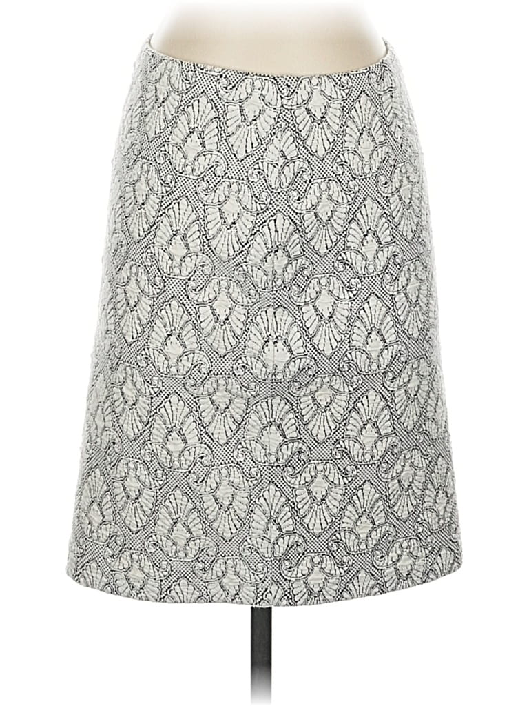 Pre-owned J. Mclaughlin Casual Skirt In Gray