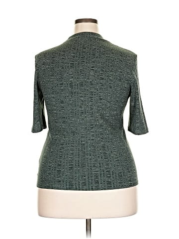 Noir Short Sleeve Turtleneck (view 2)