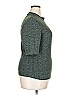 Noir Tweed Green Short Sleeve Turtleneck Size XXL - photo 4