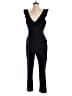 Cupcakes & Cashmere Solid Black Jumpsuit Size 4 - photo 1