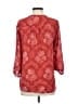 Akemi + Kin 100% Viscose Red 3/4 Sleeve Blouse Size S - photo 2