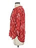 Akemi + Kin 100% Viscose Red 3/4 Sleeve Blouse Size S - photo 5