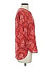Akemi + Kin 100% Viscose Red 3/4 Sleeve Blouse Size S - photo 4