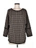 Max Studio Black 3/4 Sleeve Blouse Size M - photo 1