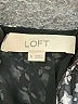 Ann Taylor LOFT 100% Polyester Floral Black Sleeveless Blouse Size M - photo 7