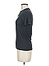 Nike 100% Polyester Gray Black Active T-Shirt Size M - photo 5