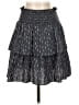 Universal Thread 100% Cotton Polka Dots Blue Casual Skirt Size S - photo 1