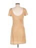 Free People 100% Polyester Tan Casual Dress Size M - photo 2