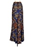 Le Lis Paisley Blue Casual Skirt Size P (petite) - photo 1