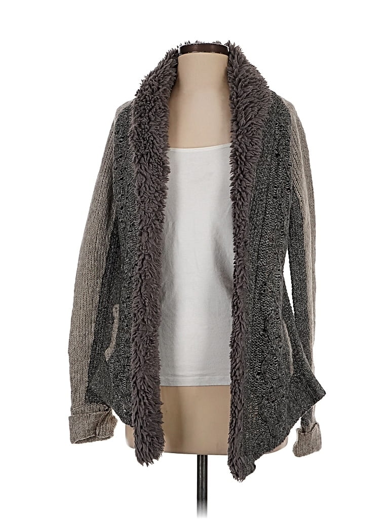 Pre-owned Sleeping On Snow Cardigan Sweater In Gray