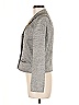 I.Magnin Chevron-herringbone Gray Blazer Size 6 - photo 5
