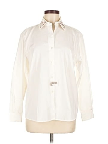 Foxcroft Long Sleeve Blouse (view 1)