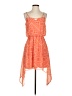 Guess 100% Polyester Paisley Orange Casual Dress Size S - photo 1
