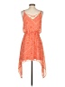 Guess 100% Polyester Paisley Orange Casual Dress Size S - photo 2