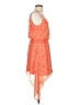 Guess 100% Polyester Paisley Orange Casual Dress Size S - photo 4