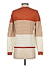 Unbranded Color Block Orange Pullover Sweater Size S - photo 2