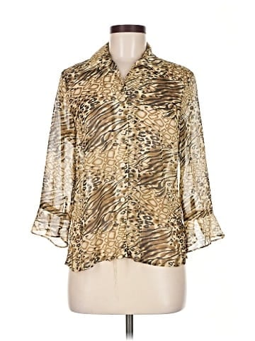 Elementz 3/4 Sleeve Blouse (view 1)