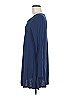 Unbranded Solid Blue Casual Dress Size M - photo 5