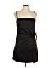 Topshop 100% Polyester Black Cocktail Dress Size 6 - photo 1