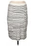 A.L.C. Stripes Gray Casual Skirt Size L - photo 1