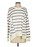 Simply Vera Vera Wang Stripes White Pullover Sweater Size S - photo 1