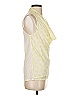 Ann Taylor 100% Modal Yellow Sleeveless Blouse Size XS - photo 4