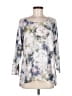 Nally & Millie Silver Pullover Sweater Size M - photo 1