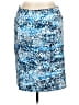 JM Studio Print Blue Casual Skirt Size 14 - photo 1