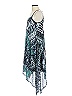 Buffalo by David Bitton 100% Polyester Print Teal Casual Dress Size S - photo 5