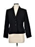 Villager by Liz Claiborne 100% Polyester Black Blazer Size 6 (petite) - photo 1