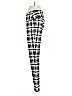Slim-Sation by Multiples Plaid Black Casual Pants Size S - photo 5